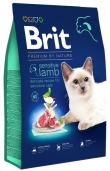 Суха храна Brit Premium by Nature Cat- Sensitive Lamb – за котки с чувствителнна храносмилателна система, с агнешко 0.300 кг.