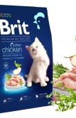 Суха храна Brit Premium by Nature Кitten – с пилешко и дробчета, за котенца до 12 месеца, бременни и кърмещи котки 8 кг.