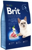 Суха храна Brit Premium by Nature Cat – Sterilized Lamb – за кастрирани котки, с агнешко 8 кг.