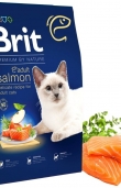 Суха храна Brit Premium by Nature Cat – Adult Salmon – за котки над 12 месеца, със сьомга 8 кг.