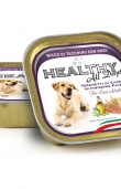 Пастет за кучета HEALTHY MEAT All days Turkey and Barley с прясно пуешко месо и пшеница 0.150 кг.