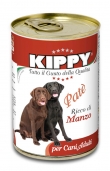 Консервирана храна за кучета KIPPY BEEF ADULT – с висококачествено говеждо месо 1250гр. 1.25кг