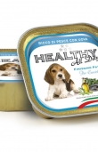 Пастет за подрастващи кученца HEALTHY MEAT All days PUPPY Fish And Eggs с прясна риба и яйца 0.150 кг.