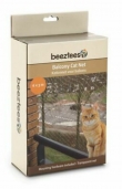 Предпазна мрежа Beeztees за балкони и прозорци 6 x 3 м – Прозрачна Черен