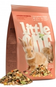 Здравословна храна за малки зайчета до 6 месеца Little One Feed for junior rabbits с пелети от пресовано ливадно сено и моркови 0.400 кг.