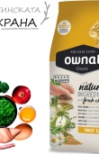 Натурална суха храна Ownat Classic Daily Care с прясно пилешко месо, за пораснали котки 1.5 кг.