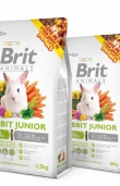 Brit Animals RABBIT JUNIOR Complete – Супер премиум пълноценна храна за малки зайчета 1.5 кг.