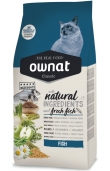 Натурална суха храна Ownat Classic FISH с прясна океанска риба и пилешко, за пораснали котки 1.5 кг.