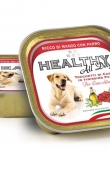 Пастет за кучета HEALTHY MEAT All days Beef And Spelt с прясно говеждо месо, пилешко, пуешко и спелта 0.150 кг.