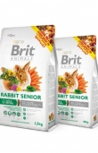 Brit Animals RABBIT SENIOR Complete – Супер премиум пълноценна храна за възрастни зайци 0.300 кг.