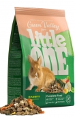 Пълноценна храна за зайци Little One “Green valley”. Fibrefood for rabbits БЕЗ ЗЪРНО богата на фибри 750 гр. 0.75 кг.