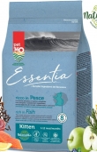 Супер премиум храна за котки Essentia Kitten, БЕЗ ЗЪРНО, със 78% протеин от сьомга и риба тон + куркума и розмарин, за малки котенца до 12 м. 1.5 кг.