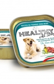 Пастет за кучета HEALTHY MEAT All days Tuna And Rice с прясна риба тон и ориз 0.150 кг.