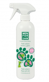 MEN FOR SAN Urination Repellent – препарат против маркиране и уриниране за кучета и котки 500мл.