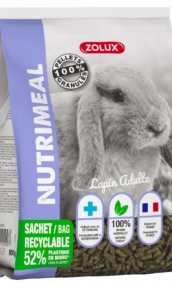 Храна за възрастни зайци Zolux Nutrimeal Adult rabbit 0.800 кг.