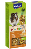 Vitakraft ® Kräcker ® - Оригинален Крекер на Витакрафт за морско свинче  с МЕД и СПЕЛТА, 2 бр.