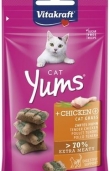 CAT YUMS - СОЧНИ ХАПКИ за КОТЕ с ПИЛЕ и КОТЕШКА ТРЕВА, Vitakraft