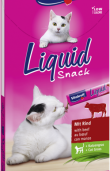 Cat Liquid Snack – ТЕЧЕН СНАКС ЗА КОТКИ с говеждо и котешка трева; 6x15 g