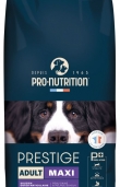 PRESTIGE DOG ADULT MAXI 15 kg - Пълноценна храна за пораснали кучета от едри породи. Произведена във Франция.