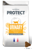 Пълноценна диетична храна за котки с уринарни проблеми, 2 кг - Pro-Nutrition Flatazor Protect Urinary - редуцира новообразуването на струвитни камъни в бъбреците, подобрява функцията на отделителната система, 61% протеини от животински произход