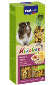 Vitakraft ® Kräcker ® - Оригинален Крекер на Витакрафт за морско свинче  с ПЛОДОВЕ и ЯДКИ (овесени, житни), 2 бр.